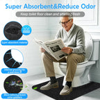 4 Pack Toilet Mats,Upgrade Toilet Floor Protector from Urine