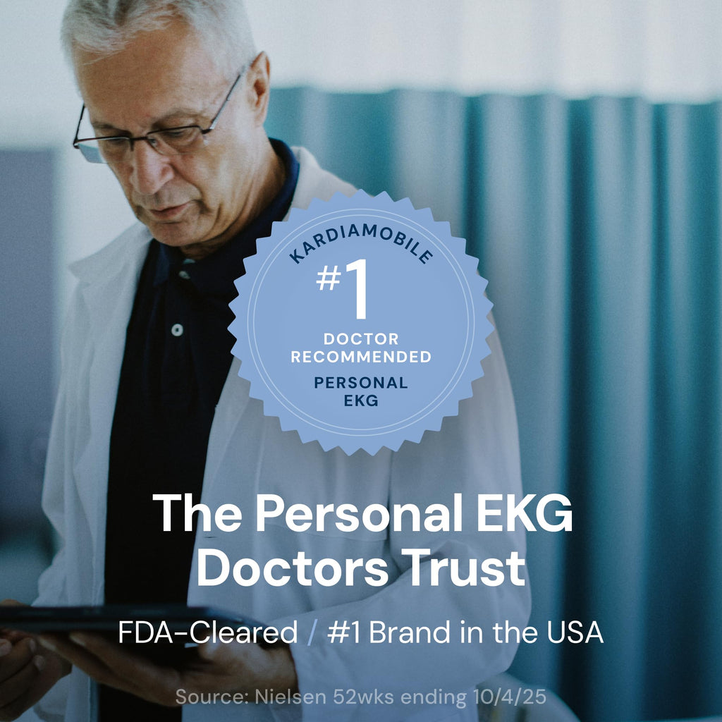 KardiaMobile 1-Lead EKG Monitor, Detects Normal AFib & Arrhythmias, HSA&FSA