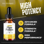 IDEAL PERFORMANCE Pine Pollen Drops, PinePollen Droppers Reviews (2 Pack)