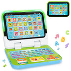 Toy Laptop Tablet for Ages 1-3, 2-in-1 Toy Computer Learning Toys