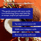 Routine Wellness Shampoo & Conditioner Set - Strengthening & Volumizing for Thinning Hair - Promotes Full, Voluminous, Healthy Hair - Coconut & Vanilla (Pack of 2)