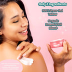 moochi Beef Tallow for Skin – Organic 100% Grass-Fed Whipped Balm with Pink Grapefruit Essence, Natural Moisturizer Cream for Nourishing Skin Hydration