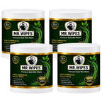 MR. WIPES Premium Bulk Wet Wipes – 1800 Count per Roll (4 Rolls), Gym & Fitness Equipment, Commercial Use, 8" x 6" Sheet, Value Series 25 GSM