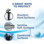 Lysol To Go Disinfectant Spray, Crisp Linen, Travel Size - 1.5 oz (Pack of 4)
