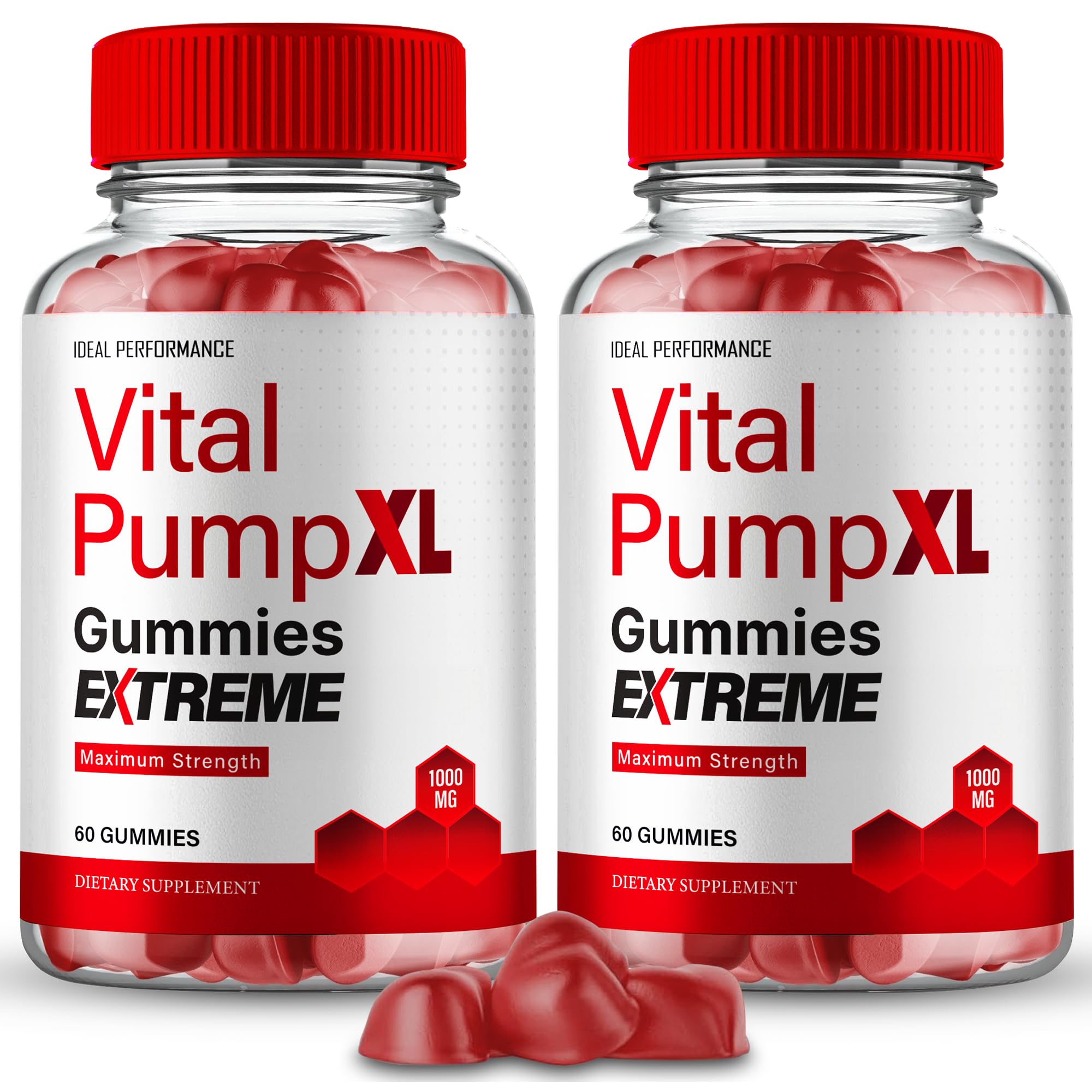 Vital PumpXL Gummies, Official Vital Pump XL Gummies for Men - Maximum Strength Performance, All Natural Support Overall Health & Wellness, VitalPumpXL Advanced Formula Gummy Reviews (2 Pack)
