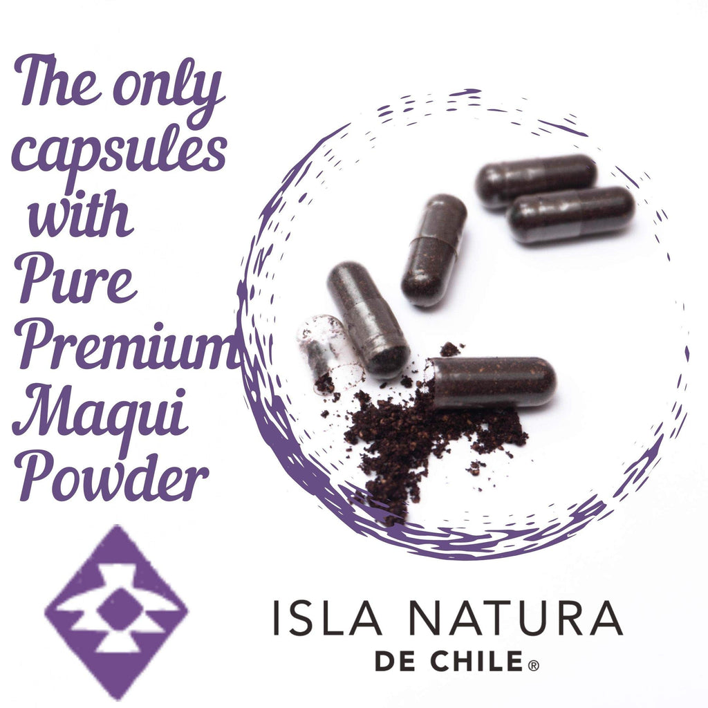 Isla Natura de Chile Capsules of Organic Maqui