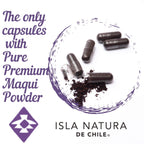 Isla Natura de Chile Capsules of Organic Maqui