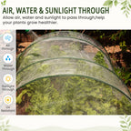 30x25Ft Garden Netting, Fine Mesh Insect Netting for Plant Protection