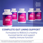 Microbiome Labs MegaMucosa - Amino Acids Supplement with Dairy-Free Immunoglobulins - Gut Health + Immune Support for Women & Men - for Complete Mucosal Support (180 Capsules)