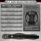 RitFit Self-Locking Weight Lifting Belt Gym Belt Great for Weightlifting, Squats, Lunges, Deadlift, Thrusters Men and Women Lifting Belt- 6 Inch/Camo