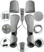 Leg Massager for Circulation - Foot and Calf Massager, Air Compression Leg Wraps Massage Boots Machine for Home Use Leg Massage - scd Machine for Calf, Thigh and Foot Massager, FSA or HSA Eligible