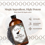 SIVA Lemograss Essential Oil - 0.33 Fl Oz – Natural Lemongrass Oil - for Diffuser, Face, Skin Care, Aromatherapy, Hair Care, Scalp and Body Massage