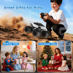 Amphibious Remote Control Car, 1:18 Monster Truck Toys for Boys RC Cars