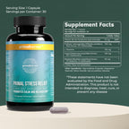 Primal Harvest Stress Relief Supplement for Women and Men Pure Ashwagandha Root Extract, L-Theanine Supplements, 60 Capsules