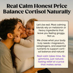 Venture Pal Calm Drink Mix, 12-in-1 Cortisol Reducer and Sleep Aid with Magnesium Glycinate, Ashwagandha, L-Theanine,Vitamin D, Calm Magnesium Powder for Relax & Focus, No Sugar, Non GMO
