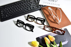 Eyekepper 4 Pack Ladies Reading Glasses - Stylish Oversized Square Readers for Women