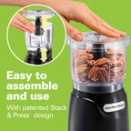 Hamilton Beach 3 Cup Electric Vegetable Chopper & Mini Food Processor