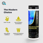 Spa Chlorine for Hot Tub Sanitizer 2lbs - Quick Dissolving Hot Tub Chlorine Granules, Spa Chemicals Made in The USA - AquaDoc