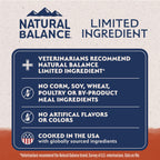 Natural Balance Limited Ingredient, Dog Food, Salmon & Sweet Potato, 24 lb