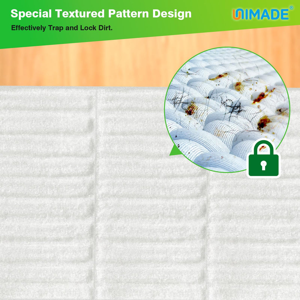 UNIMADE Dry Sweeping Cloths, 180 Count Mop Refill Compatible with Swiffer Sweeper - Disposable Duster Refills Mops for Cleaning Hardwood Floor Dust