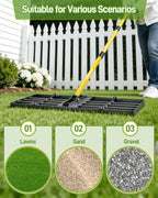 Joyhalo 48in Lawn Leveling Rake