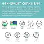 Himalaya Organic Neem, 60 Day Supply - Herbal Acne Supplements Supporting Clear Skin and Detox - USDA Organic, Vegan, Non-GMO, Gluten Free, 600 mg, 60 Caplets