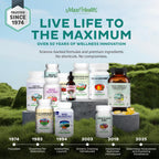 Maxi Health Multivitamin – Easy to Swallow Multi Vitamin Capsules with 30 Nutrients, Iron & Probiotics – Kosher Daily Multivitamins Small Capsules for Wellness Support & Digestive Ease (60 Units)