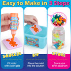 wookidel Magic Gel Water Elf Toy Kit, Aqua Fairy Water Gel Kit for Kids