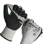Schwer 24 Pairs Cut Resistant Work Gloves ANSI A6 Cut Proof Glove CR3028, with Reinforced Thumb, Touchscreen Working Gloves for Men and Women Used for Woodworking, Glass Cutting, Construction, S
