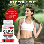 Zenrenu GLP-1 Supplement for Women - Natural Metabolism, Appetite & Craving Support – Super Berberine, Cinnamon,Akkermansia Probiotic,11-in-1 Gut Support - GLP Activate -60 Vegan Caps