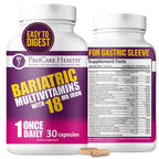 ProCare Health Bariatric Multivitamin with Iron 18mg (30 Easy to Swallow Capsules) - Post Op Bariatric Vitamins for Gastric Bypass Pills - Must Haves for Sleeve Patients (1 Month Supply)