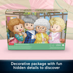 Little People Collector The Golden Girls Late Night Cheesecake 40th Anniversary Figure Set in a Display Gift Box for Adults & Fans
