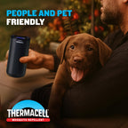 Thermacell Fuel-ZoneGuard Base Fuel Powered Mosquito Repeller; 15-Foot Zone of Scientifically Proven Outdoor Protection; Patio Shield; 12-Hr Refill; DEET-Free; Bug Spray Alternative; Scent-free; Linen