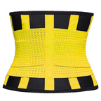 VENUZOR Waist Trainer Belt for Women - Waist Cincher Trimmer - Slimming Body Shaper Belt - Sport Girdle Belt (UP Graded)(Yellow,X-Large)