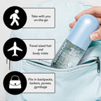 Holler And Glow Mood Boosting Cotton Puff Body & Hair Mist, Body Spray, Teen Girls Spritz, Long Lasting, Linen, Fresh Scented, Water Based Fragrance For Tweens, Clean & Gentle Formula, 3.38 Fl Oz