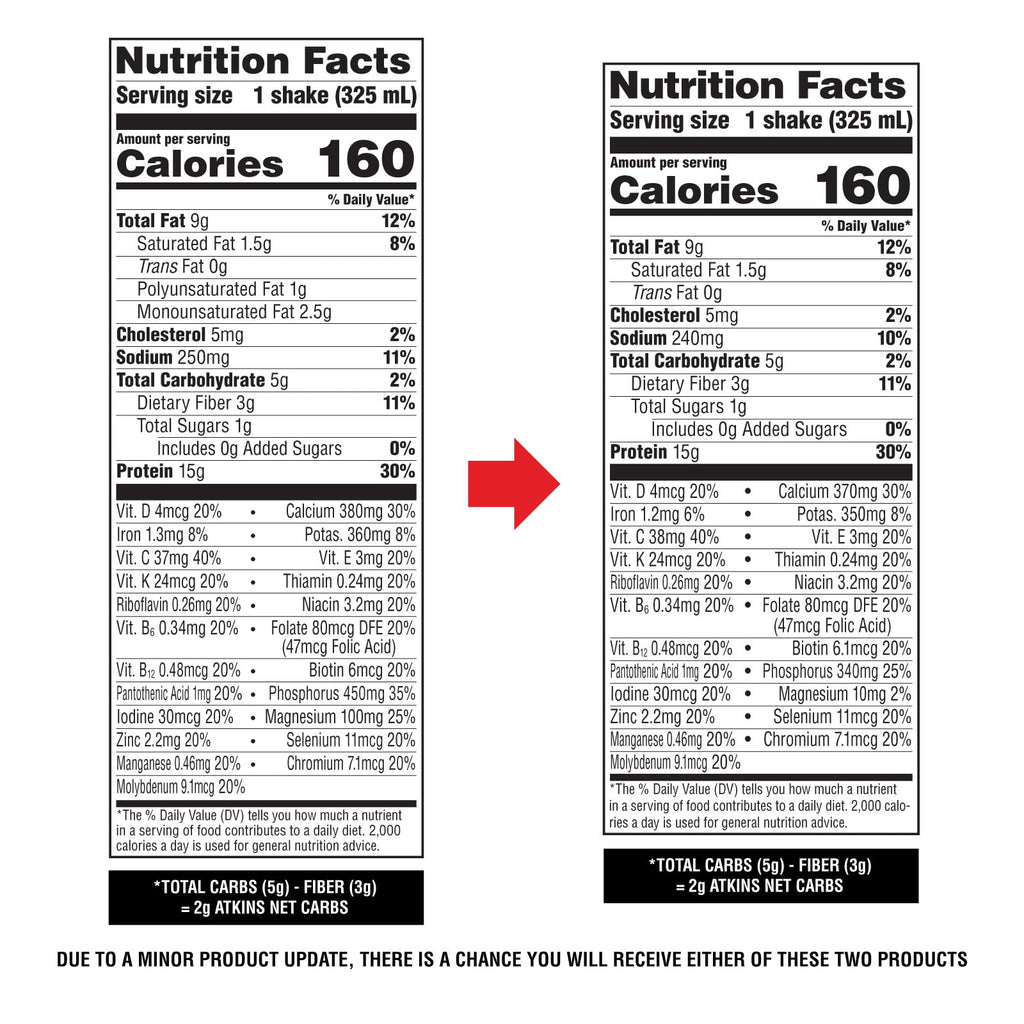 Atkins Strawberry Flavored Protein Shake, High Protein, Low Glycemic, Low Sugar and Low Carb, Keto Friendly, Gluten Free, 12 Count