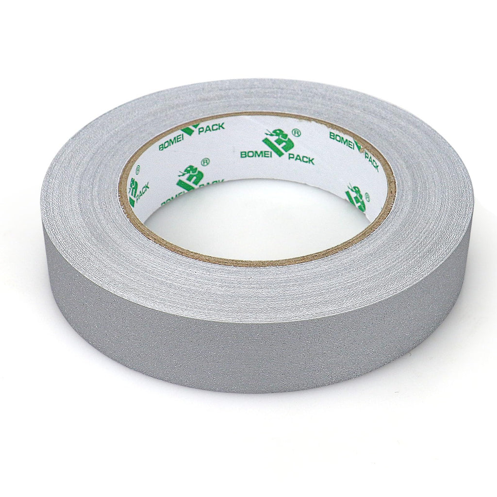 BOMEI PACK Grey Gaffer Tape, Matte Non-Reflective, 1inch x 30yds No Residue Hand Tear Self-Adhesive Gaffer Tape for Labeling, Cable, Stage, Photo Studio, Painters and Duct Repair, 1 Pack