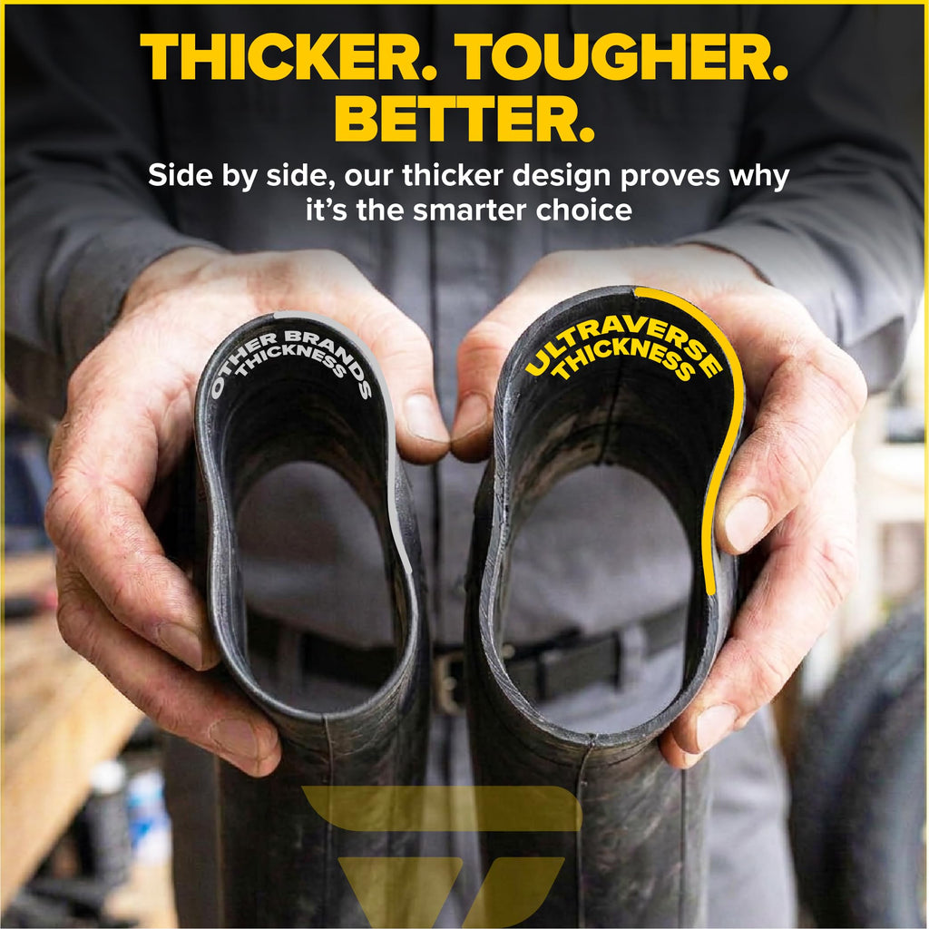 Ultraverse 20 x 4.0 Fat Bike Inner Tube Set, Schrader Valve, 2 Pack