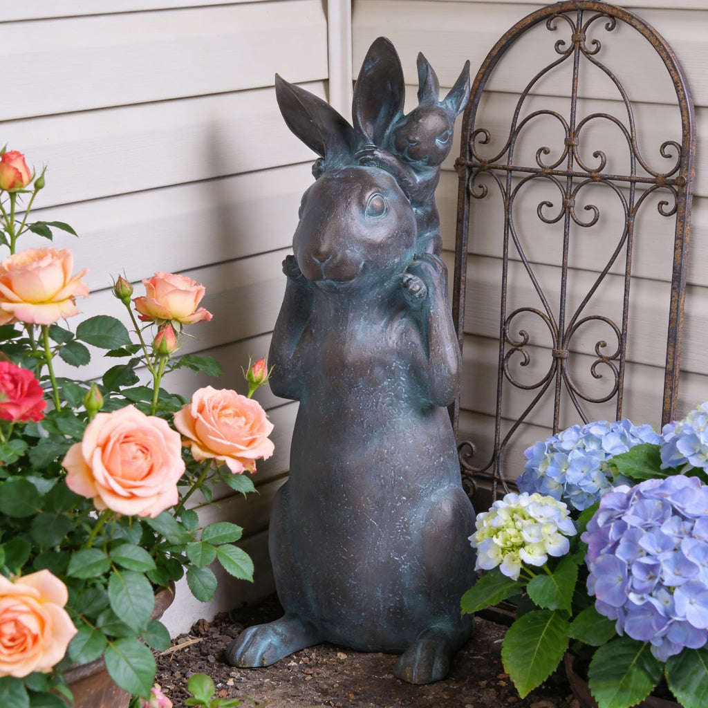 Newman House Studio Garden-Statues Bunny-Decor - Yard Proch Outdoor Décor