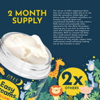 Magnesium Lotion for Kids, Tallow Based Magnesium Lotion For Sleep, Lavender Scented | No Melatonin Sleep Aid | Arnica Cream, Eczema Cream for Kids, Sudocrem | Organic, Made in USA, 2 Month Supply