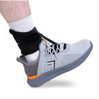 Boxia Drop Foot Support – Class 1 AFO Brace for Flaccid Paralysis/Foot Drop | Discreet Shoe-Compatible Design, Adjustable Strap | Adult Unisex Black Small
