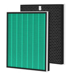 2 Set 250/250S Replacement Filter Compatible with Coway AIRMEGA Max2 250 250S, Max 2 Green Filter and Activated Carbon Filter Set, AP-1720-FP