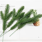 Hananona 50 Pcs Artificial Pine Needles Branches, Christmas Evergreen Picks