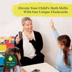 Star Right 325 Math Flash Cards - Multiplication and Division Flash Cards with 4 Metal Rings - Hole-Punched Math Flashcards for 3rd to 6th Grades - Ideal Math Game Practice Tool - 6.4 x 1.8 Inches