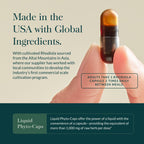 Gaia Herbs Rhodiola Rosea - Stress Support Supplement Traditionally for Supporting Healthy Stamina & Endurance - with Siberian Rhodiola Root Extract* - 120 Vegan Liquid Phyto-Caps (120 Servings)