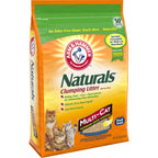 ARM & HAMMER Naturals Clumping Cat, Litter Odor Control, Multi Cat Litter, 18 lb. Bag