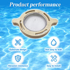 350090 Clamp and 350091 Lid Replacement for Superflo Inground Pool and Spa Pumps,Include O-ring,Complete Pool Pump Locking Ring Aftermarket Part.