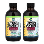 Amazing Herbs Premium Black Seed Oil - Gluten Free, Non GMO, Cold Pressed Nigella Sativa Aids in Digestive Health, Immune Support, Brain Function, Joint Mobility - 4 Fl Oz (Pack of 2)