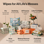 The Honest Company Multi-Use Baby Wipes, Geo Mood, Unscented, 576 Count