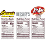 Hershey's Assorted Chocolate Halloween Candy Bulk Variety Pack, 80 oz